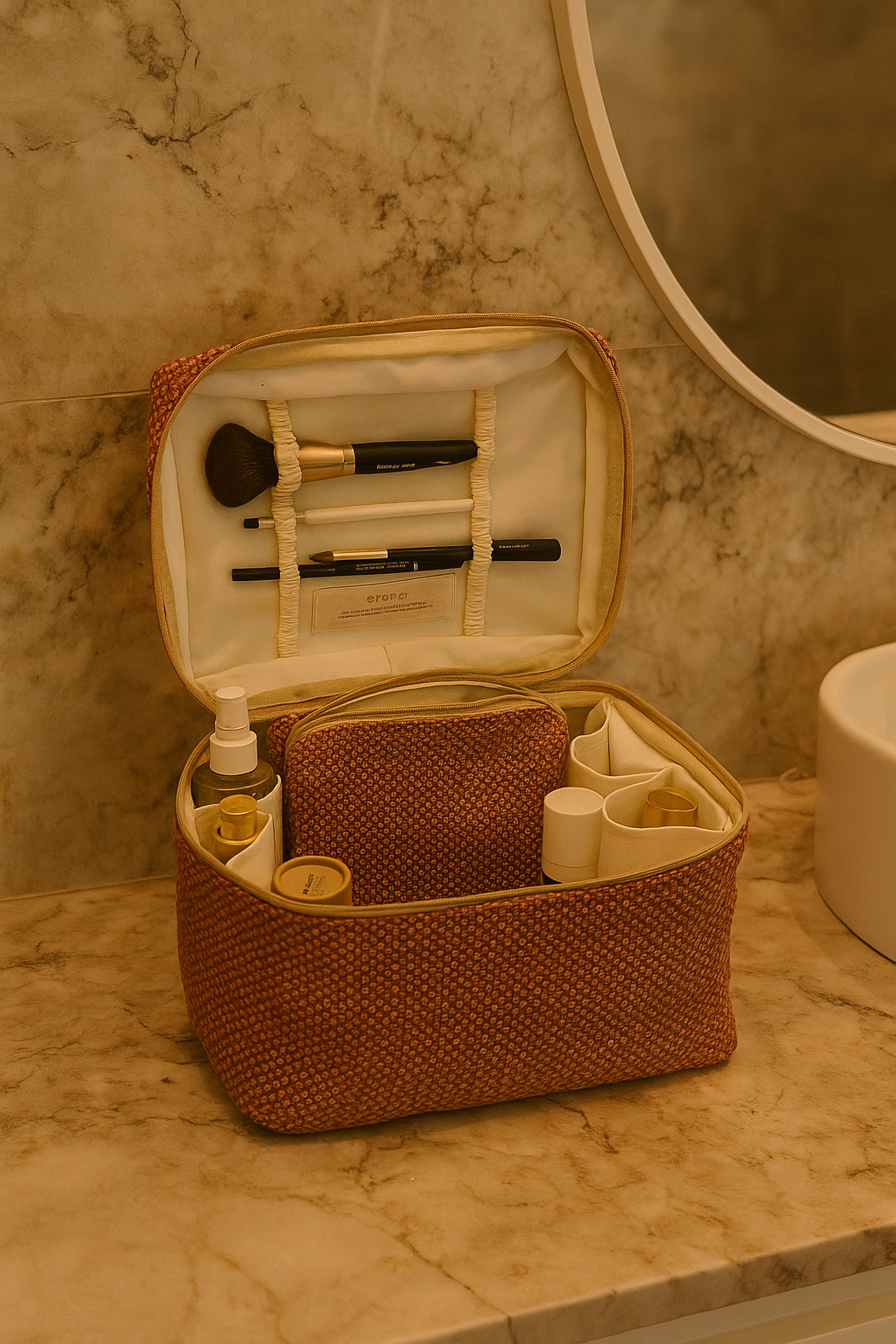 Vanity et sa pochette - L'Essentielle